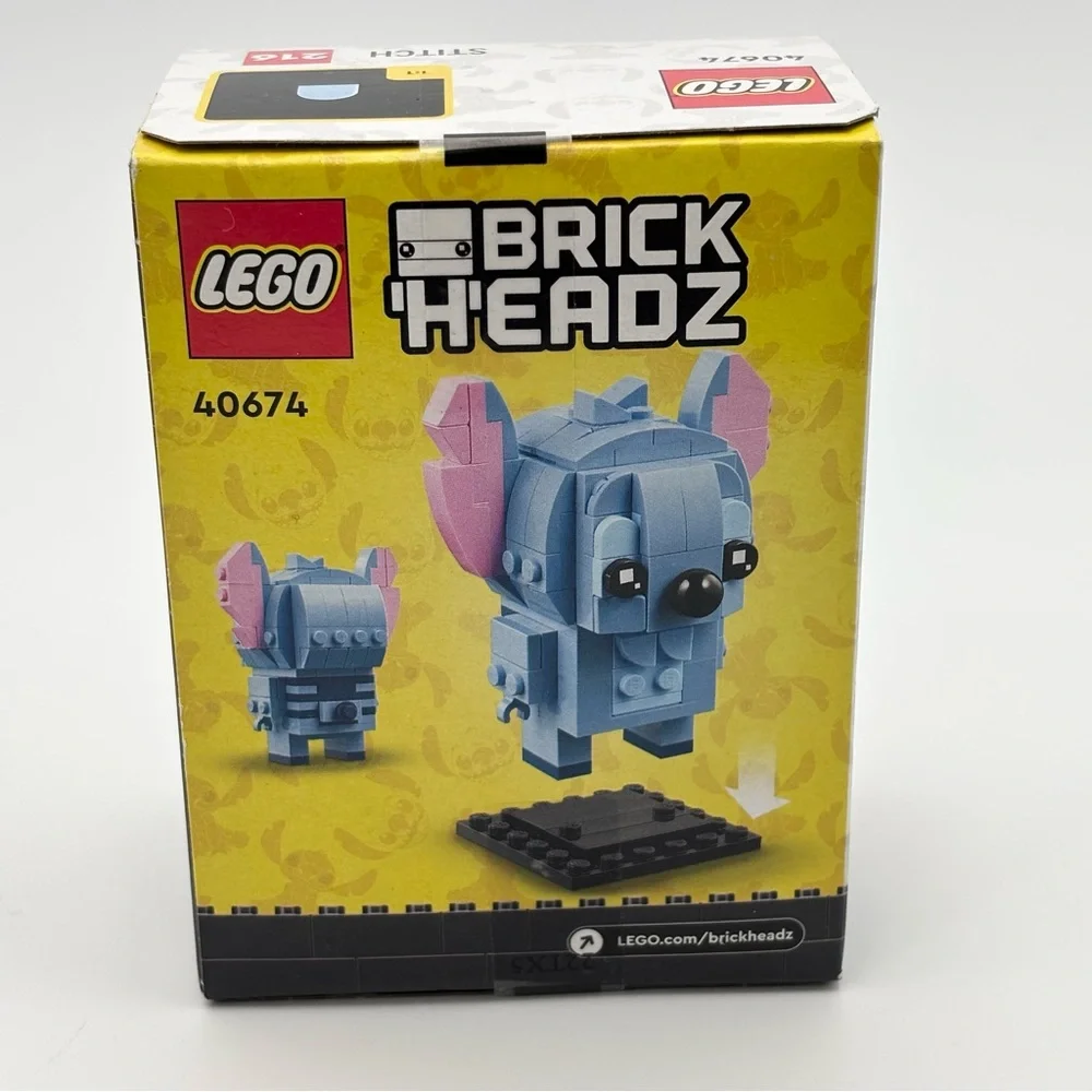 LEGO‎ BrickHeadz Stitch with Blue and Pink Pieces 152pcs  Building Toy